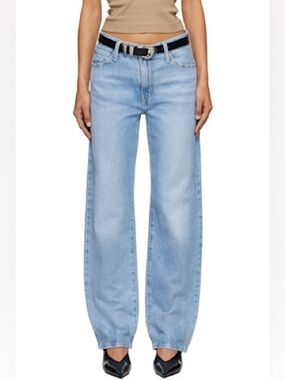 Levi’s light blue wash 94 baggy bootcut denim jeans 26